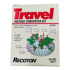 Reconton Travel Voltage Converter Kit